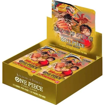 KINGDOMS OF INTRIGUE BOOSTER BOX - One Piece Card Game