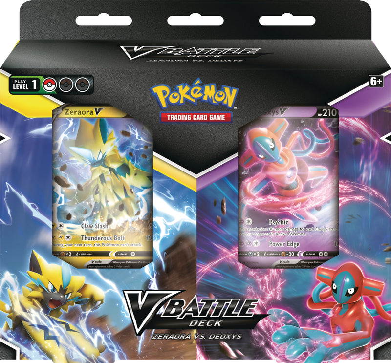 ZERAORA VS DEOXYS V BATTLE DECKS BUNDLE
