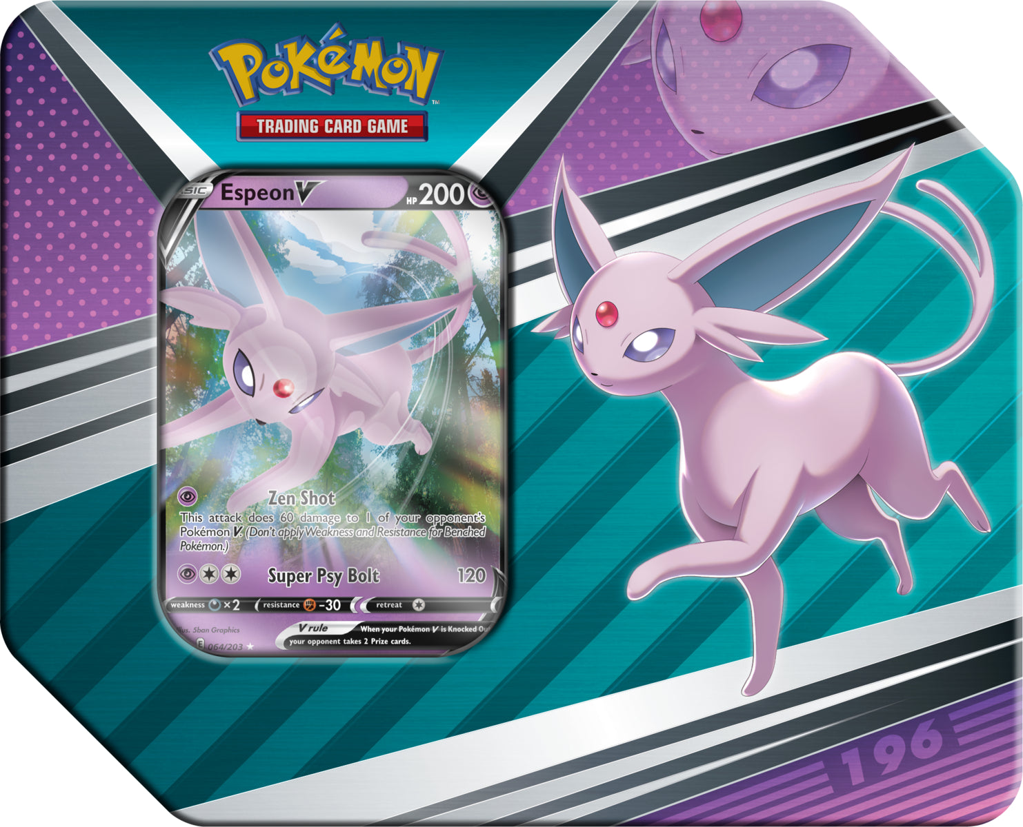 Image of V Heroes Tin: Espeon V