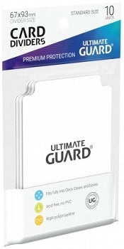 Image of Ultimate Guard CARD DIVIDERS WHITE