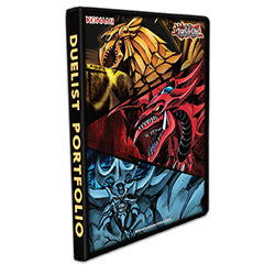 SLIFER, OBELISK & THE WINGED DRAGON OF RA - 9 POCKET PORTFOLIO