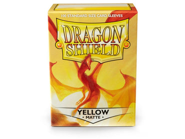 Yellow Matte Dragon Shield (STANDARD)