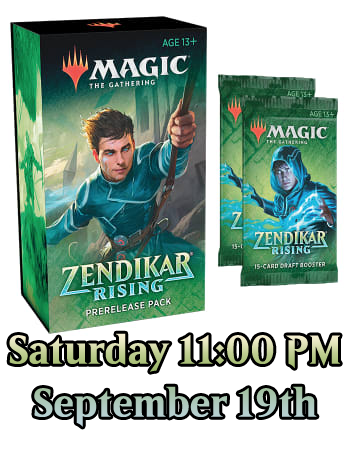 Image of MTG: Zendikar Rising Prerelease Registration - Saturday Sept 19th 11:00 AM