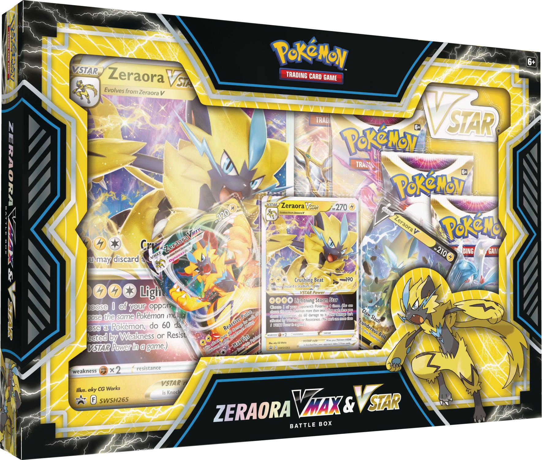 Image of Zeraora VMAX & VSTAR Battle Box