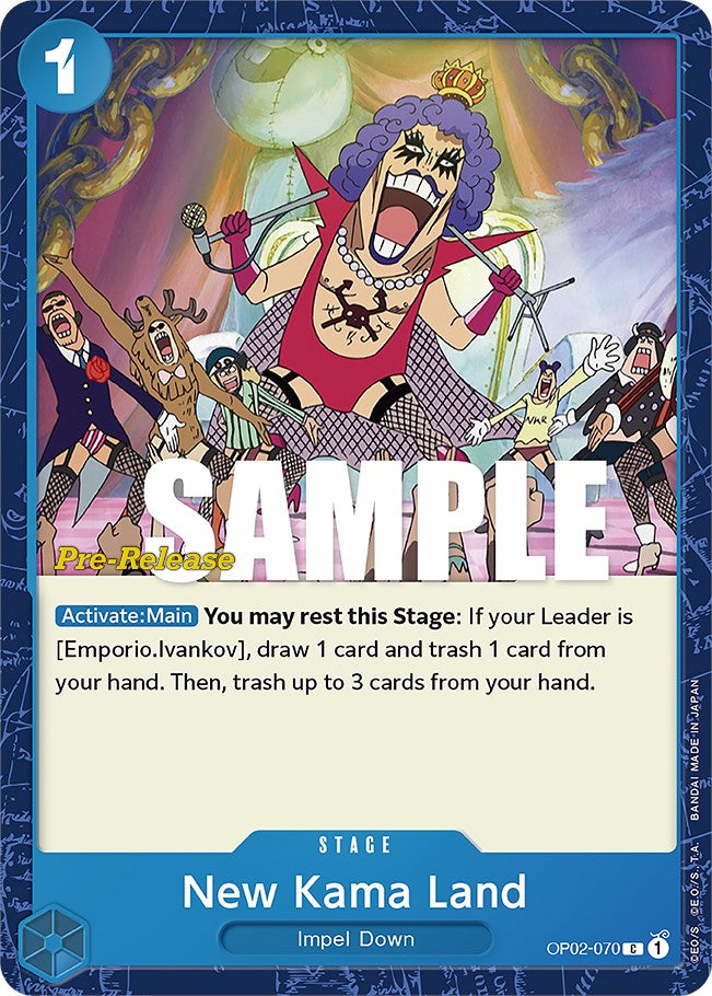 Image of New Kama Land [Paramount War Pre-Release Cards]