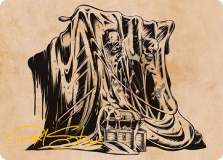 Image of Gelatinous Cube (Showcase) Art Card (Gold-Stamped Signature) [Dungeons & Dragons: Adventures in the Forgotten Realms Art Series]