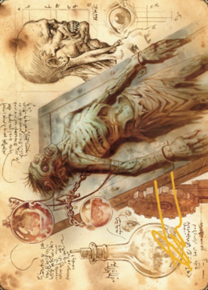 Image of Ashnod's Altar Art Card (Gold-Stamped Signature) [The Brothers' War Art Series]