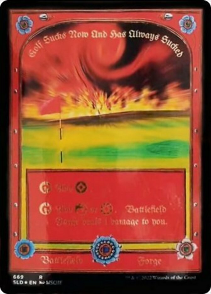 Image of Plains // Battlefield Forge [Secret Lair Drop Promos]