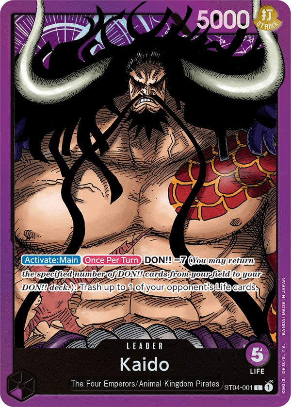 Image of Kaido (001) [Starter Deck: Animal Kingdom Pirates]