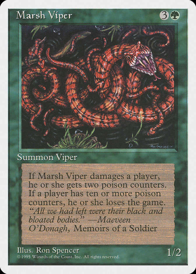 Marsh Viper [Fourth Edition]