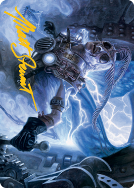 Image of Insectile Aberration Art Card (Gold-Stamped Signature) [Innistrad: Midnight Hunt Art Series]