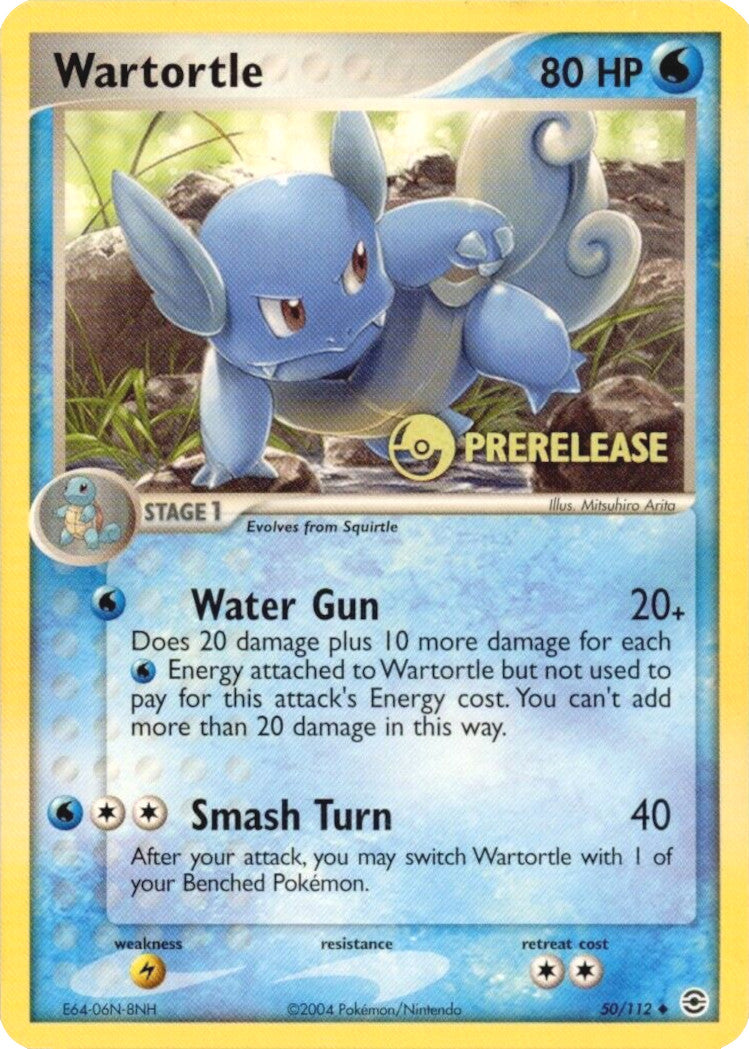 Image of Wartortle (50/112) (Prerelease) [EX: FireRed & LeafGreen]