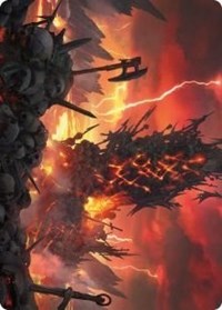 Image of Immersturm Skullcairn Art Card [Kaldheim Art Series]