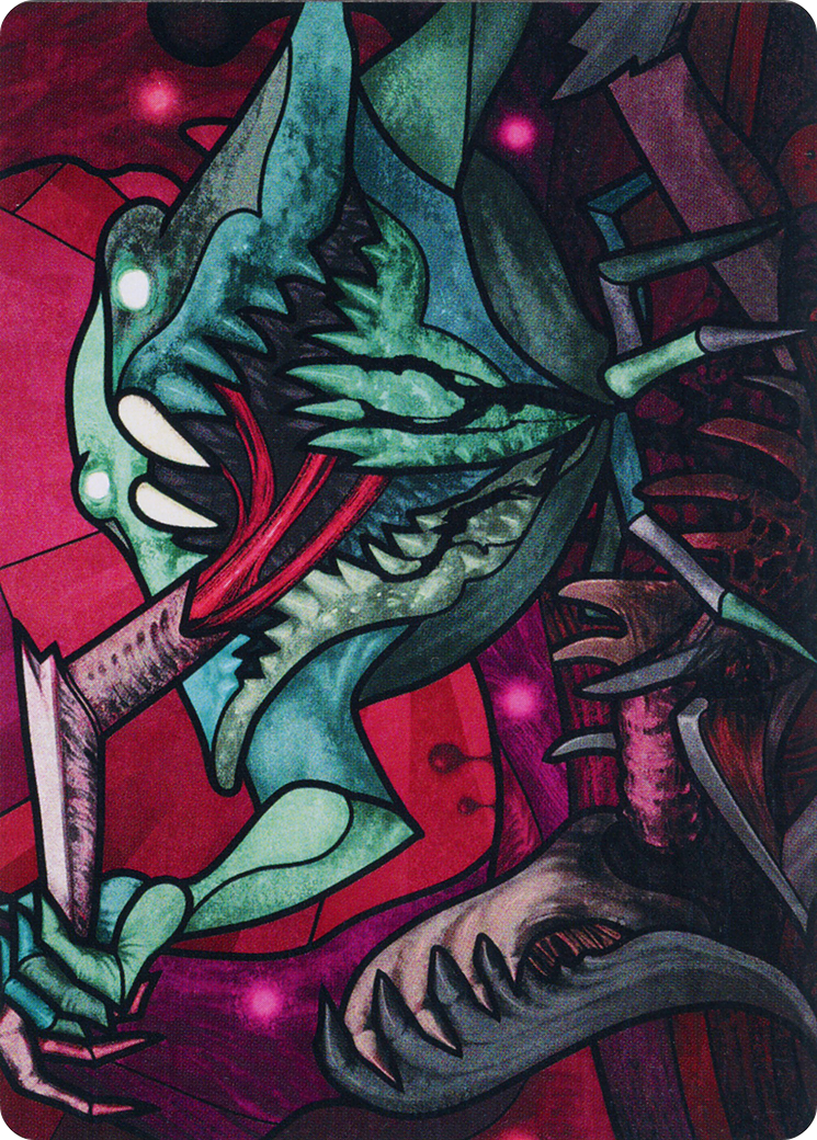 Image of Yargle, Glutton of Urborg Art Card [March of the Machine Art Series]