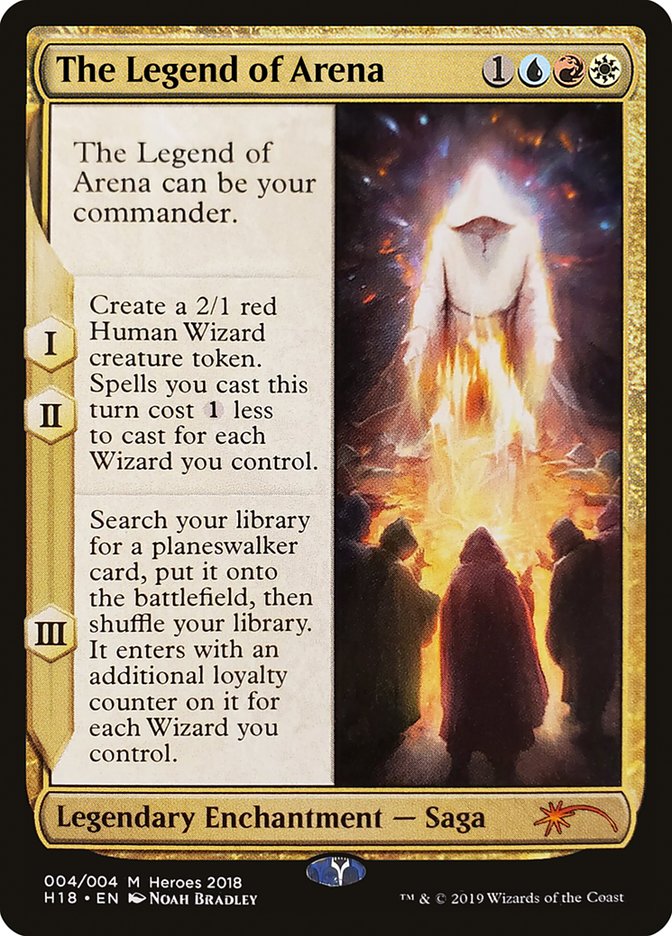 Image of The Legend of Arena [Heroes of the Realm 2018]