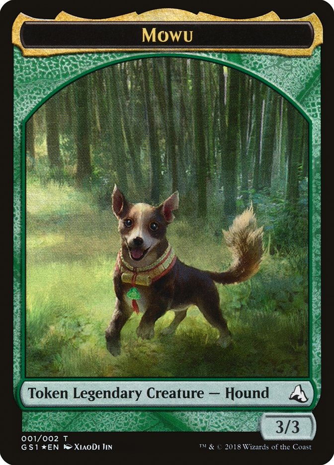 Image of Mowu // Mowu Double-Sided Token [Global Series Jiang Yanggu & Mu Yanling]