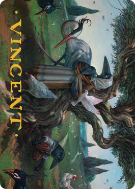 Image of Kindred Discovery Art Card (Gold-Stamped Signature) [Commander Legends: Battle for Baldur's Gate Art Series]