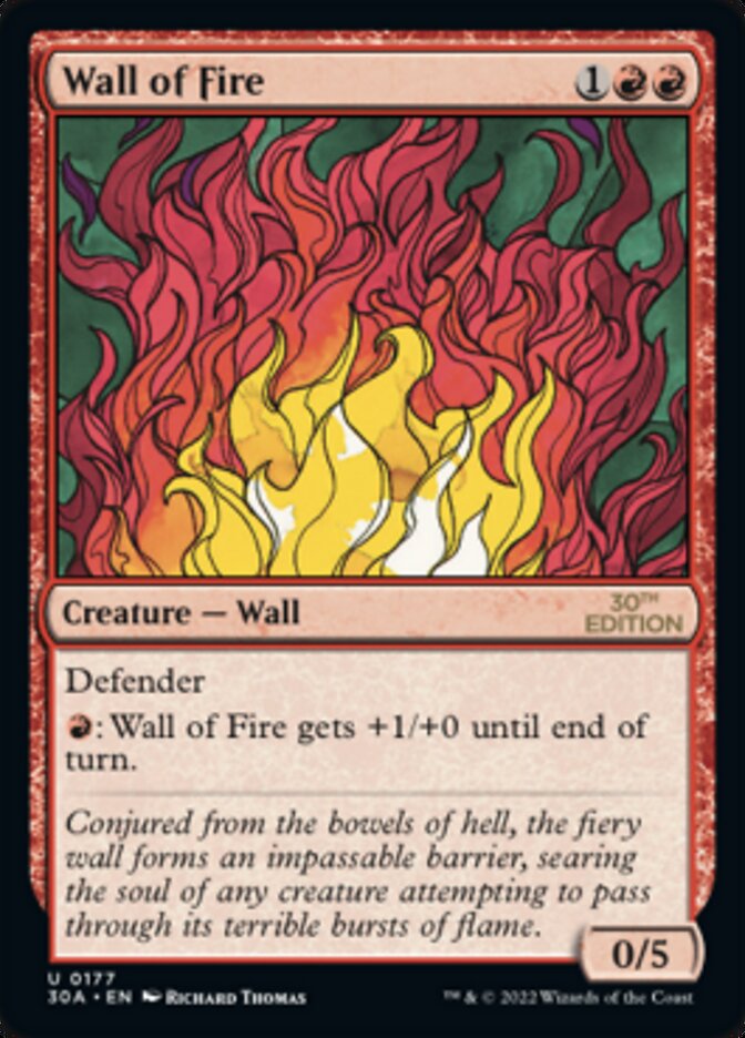 Image of Wall of Fire [30th Anniversary Edition]