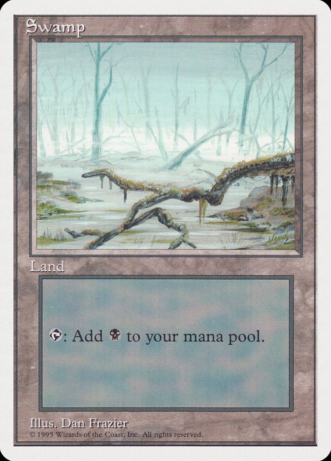 Image of Swamp (White Fog in Center) [Rivals Quick Start Set]