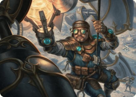 Image of Powerstone Engineer Art Card [The Brothers' War Art Series]