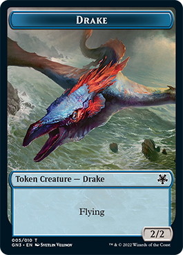 Image of Soldier // Drake Double-Sided Token [Game Night: Free-for-All Tokens]