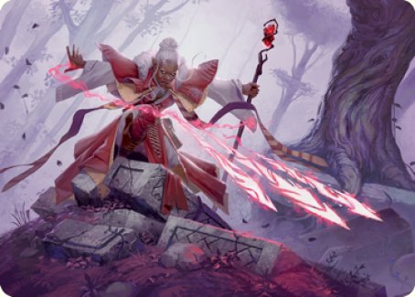 Image of Magic Missile Art Card [Dungeons & Dragons: Adventures in the Forgotten Realms Art Series]