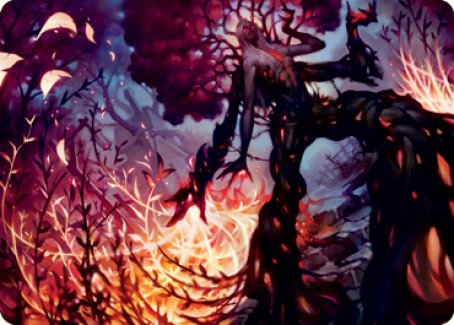 Image of Splendid Reclamation Art Card [Innistrad: Crimson Vow Art Series]