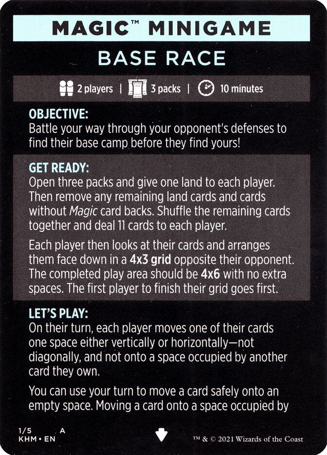 Image of Base Race (Magic Minigame) [Kaldheim Minigame]
