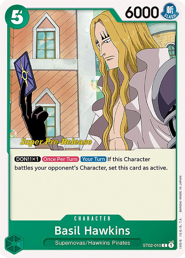 Image of Basil Hawkins [Super Pre-Release Starter Deck: Worst Generation]