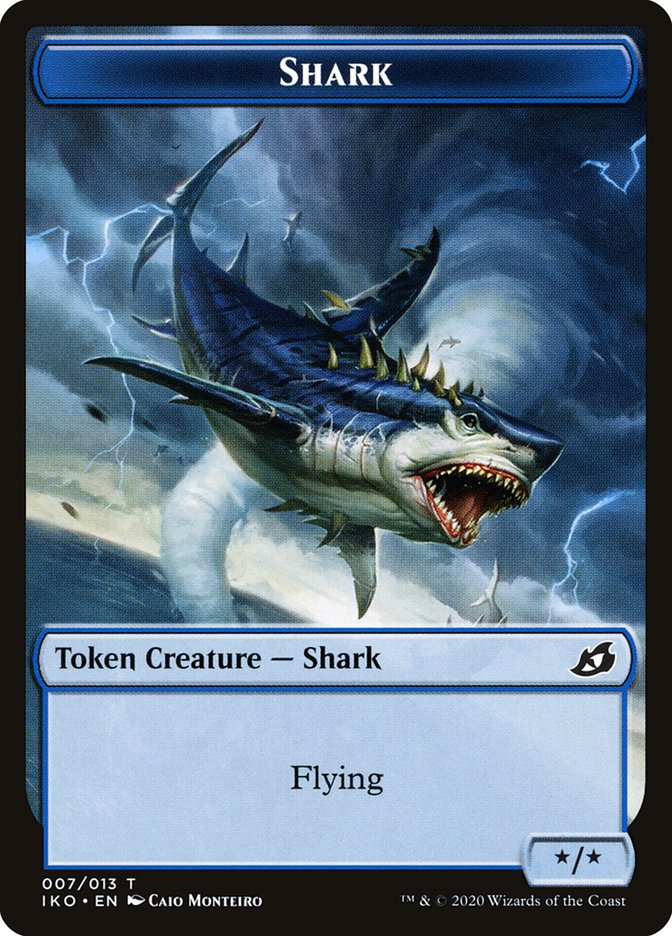 Image of Shark // Shark Double-Sided Token [Pioneer Challenger Decks 2022]