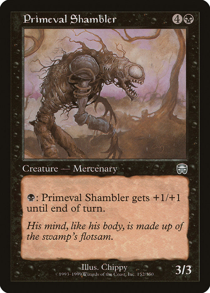 Primeval Shambler [Mercadian Masques]