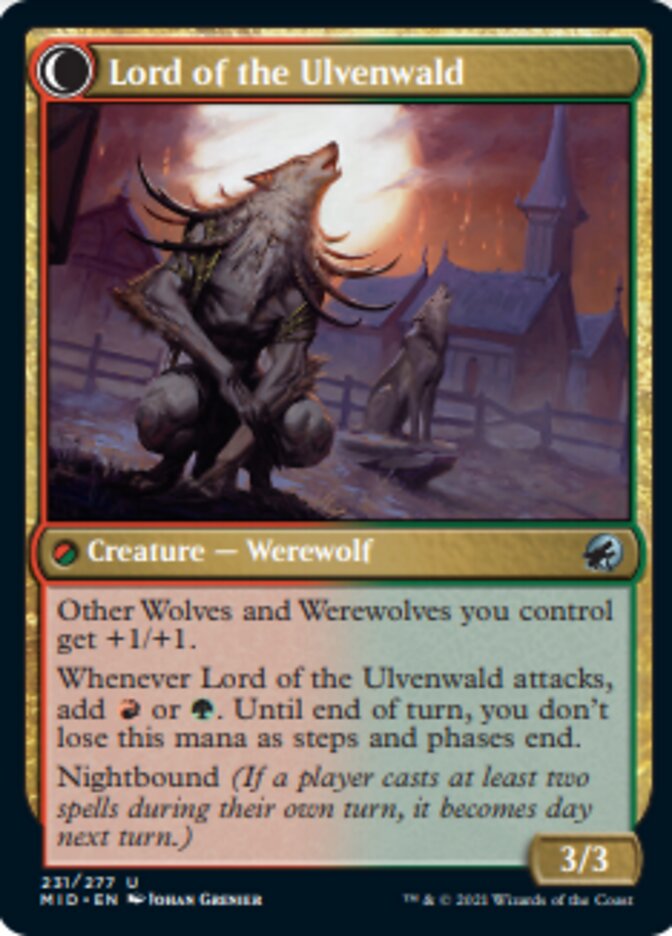 Image of Kessig Naturalist // Lord of the Ulvenwald [Innistrad: Midnight Hunt]