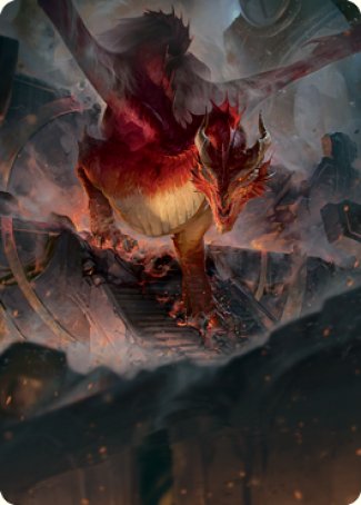 Image of Red Dragon Art Card [Dungeons & Dragons: Adventures in the Forgotten Realms Art Series]