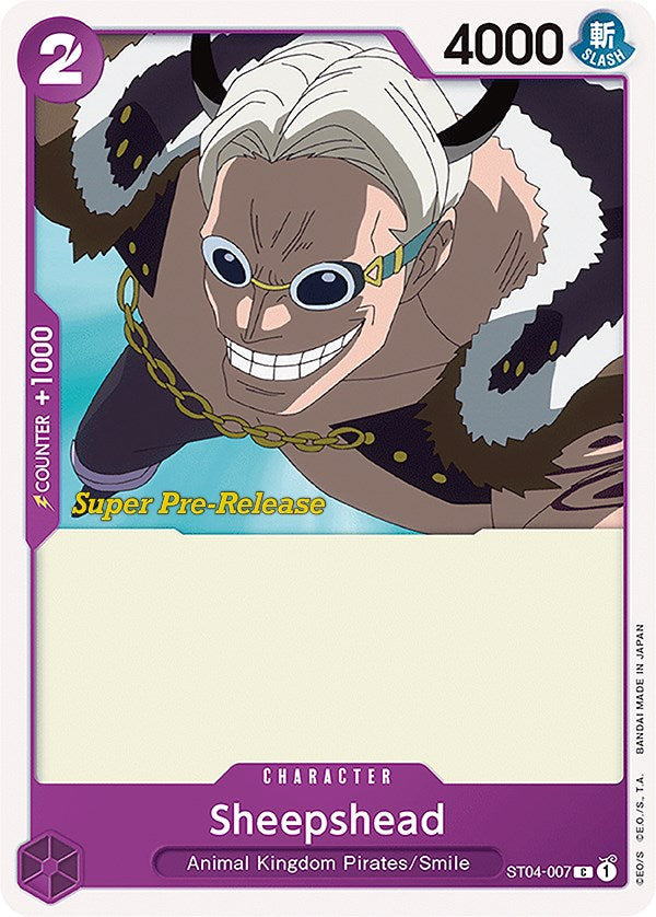 Image of Sheepshead [Super Pre-Release Starter Deck: Animal Kingdom Pirates]
