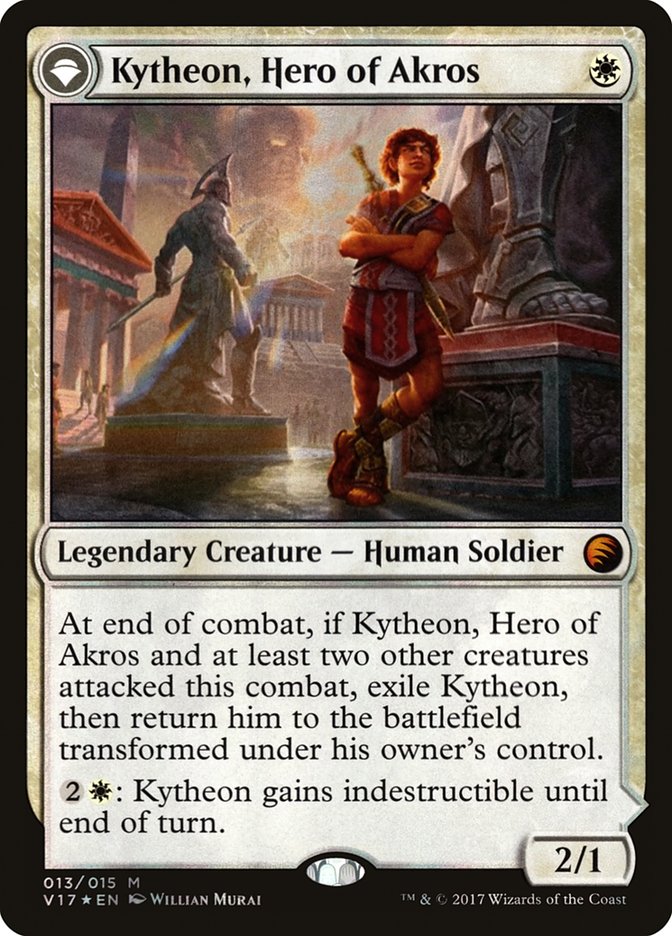 Image of Kytheon, Hero of Akros // Gideon, Battle-Forged [From the Vault: Transform]