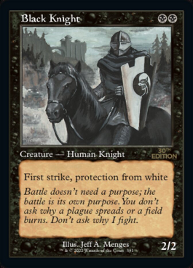 Image of Black Knight (Retro) [30th Anniversary Edition]