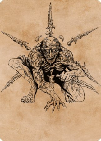 Image of Bhaal, Lord of Murder Art Card [Commander Legends: Battle for Baldur's Gate Art Series]