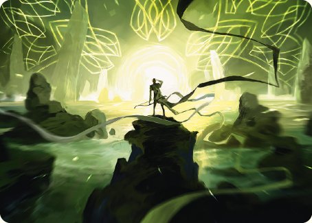 Image of Legolas, Master Archer Art Card [The Lord of the Rings: Tales of Middle-earth Art Series]