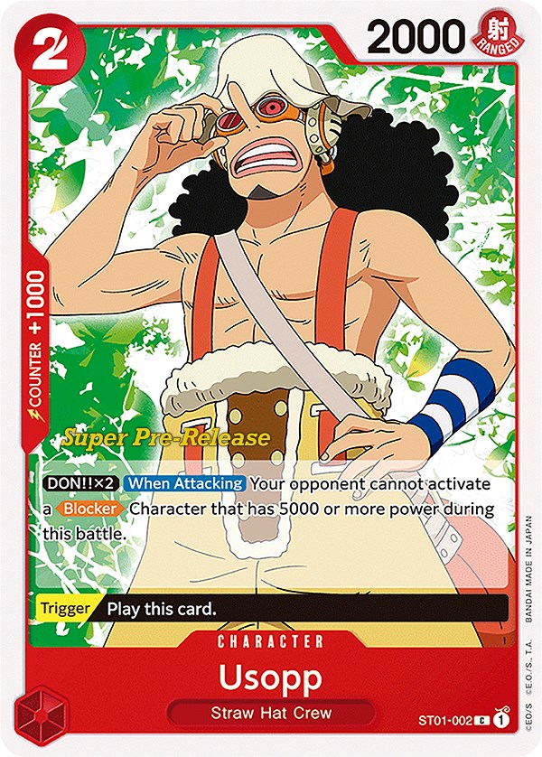 Image of Usopp [Super Pre-Release Starter Deck: Straw Hat Crew]