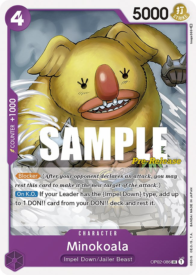 Image of Minokoala [Paramount War Pre-Release Cards]