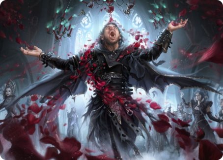 Image of Bloodsoaked Reveler Art Card [Innistrad: Crimson Vow Art Series]