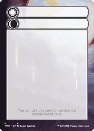 Image of Helper Card (4/9) [Innistrad: Crimson Vow Tokens]
