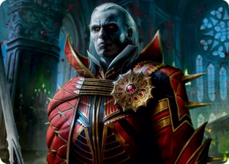 Image of Edgar, Charmed Groom 2 Art Card [Innistrad: Crimson Vow Art Series]