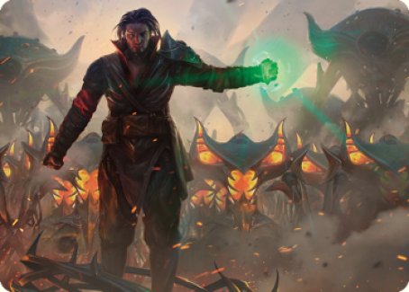 Image of Mishra, Eminent One Art Card [The Brothers' War Art Series]