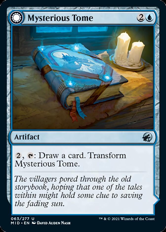 Image of Mysterious Tome // Chilling Chronicle [Innistrad: Midnight Hunt]