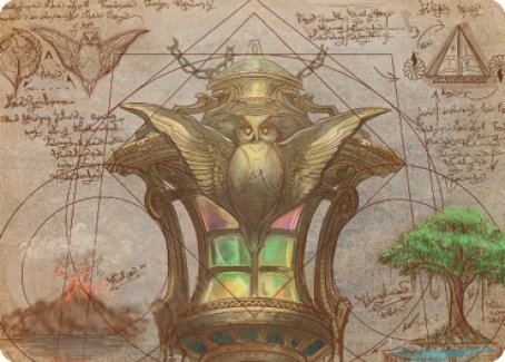 Image of Chromatic Lantern Art Card [The Brothers' War Art Series]