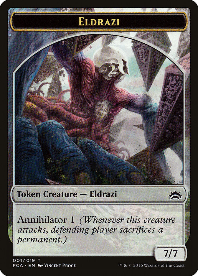 Image of Eldrazi Token [Planechase Anthology Tokens]