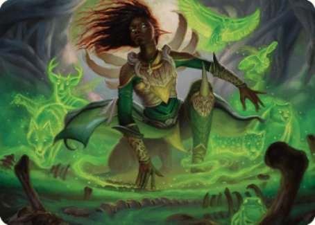 Image of Fauna Shaman Art Card [The Brothers' War Art Series]
