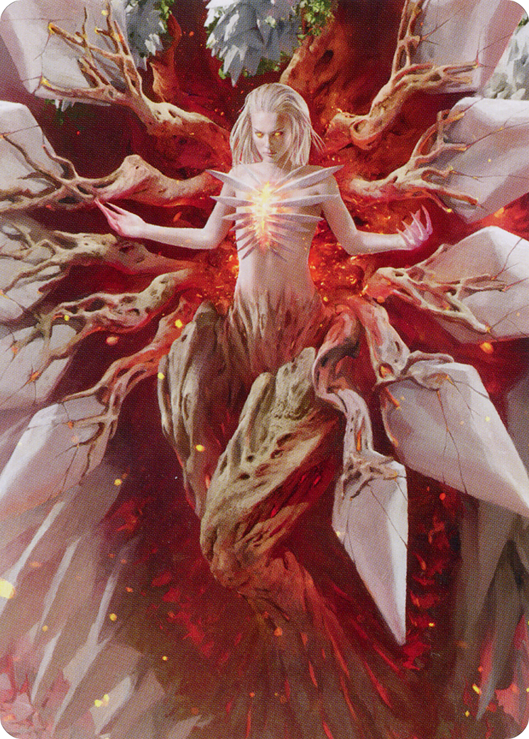 Image of Wrenn and Realmbreaker Art Card [March of the Machine Art Series]