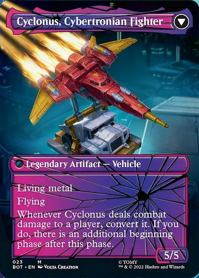 Image of Cyclonus, the Saboteur // Cyclonus, Cybertronian Fighter (Shattered Glass) [Transformers]